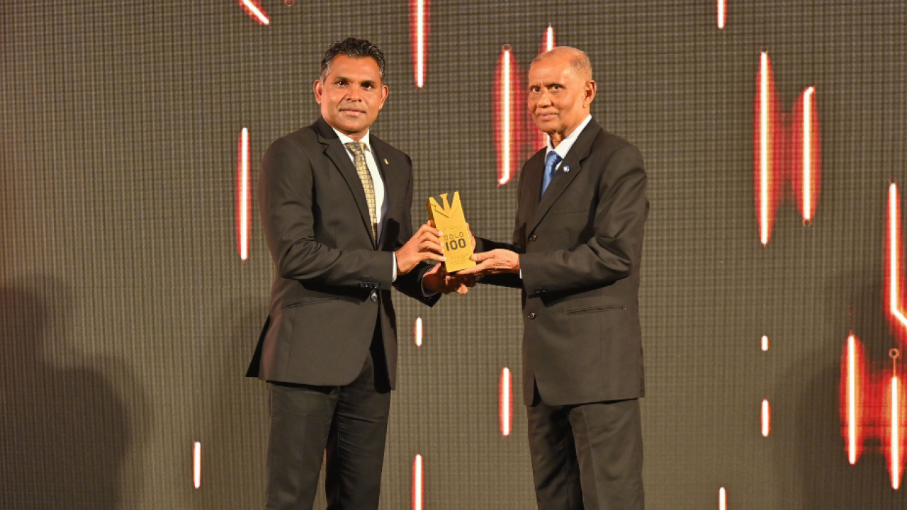 Damas Chairman Mohamed Salih Receives Lifetime Achievement Award at “GOLD 100 GALA”